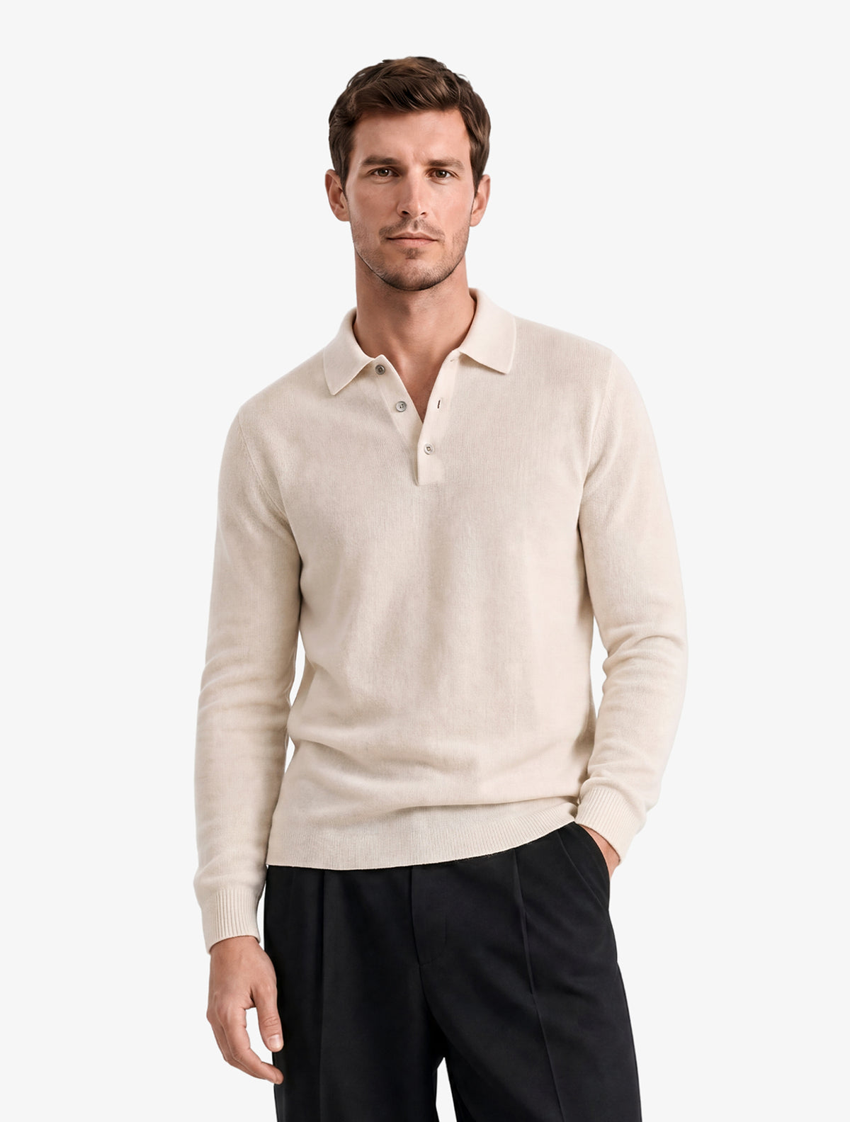 Ashton Long Sleeve Polo